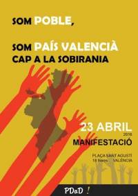 "Som Poble, Som País Valencià cap a la Sobirania"