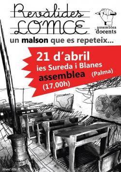 L'Assemblea de docents de les Illes exigeix que s'aturin les proves de la LOMCE de primària