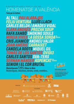 Actuacions, Homenatge a Valencià