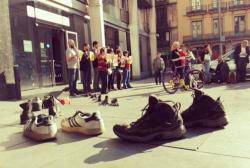 CUP Capgirem Barcelona: "La Guardia Urbana fa un pas endavant en la criminalització dels manters"