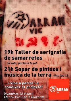 Presentació d'Arran Vic