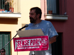 Dani Cornellà parlant a Bordils