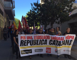 1r de Maig a Igualada (Anoia)