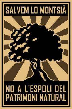 Pedalada popular pel Montsi&agrave; sota el lema 'No a l'espoli del Patrimoni Natural'