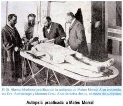 Autòpsia a Mateu Morral