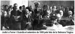 Judicia A Francesc Ferrer i Guàrdia (1909)
