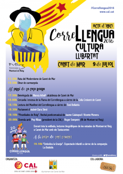 Programa dels actes a Canet