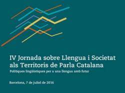 L'Ateneu Barcelonès acull IV Jornada sobre Llengua i Societat als Territoris de Parla Catalana