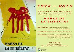 40à aniversari de la Marxa de la Llibertat a Esterri d'Àneu