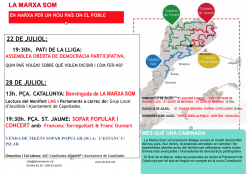 L'Anoia s'organitza per rebre la Marxa SOM