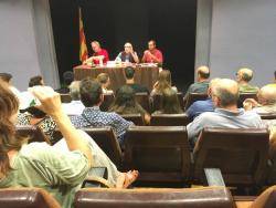 Acte de la Marxa Som al seu pas per Figueres