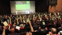 Imatge de l'assemblea Nacional de la CUP a Esparraguera. Foto: Crític