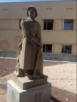 L'estatua esmentada a l'article. Foto: Vilaweb