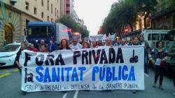 Clam per la sanitat pública pels carrers de Tarragona