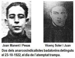 Latemptat trampa contra Martínez Anido del 23 d'octubre de 1922