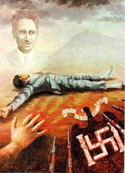 Imatge de record de Lluís Companys, assassinat pels feixistes