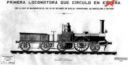 1848 Barcelona i Mataró inauguren el ferrocarril entre aquestes dues poblacions