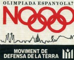 Adhesiu de l'MDT contra el projecte de les Olimpíades de Barcelona'92