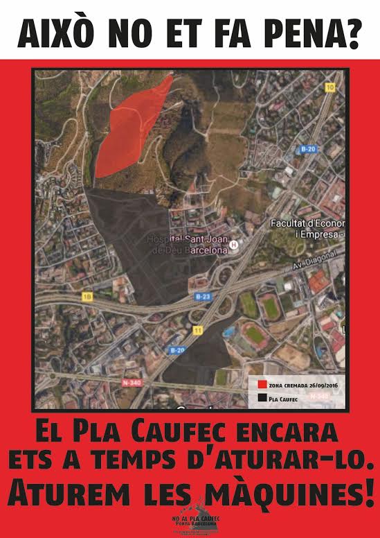Area afectada pel Pla Caufec