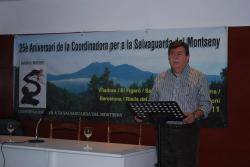 Carles Lumeras, director de la Coordinadora per la Salvaguarda del Montseny