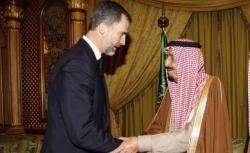 El rei espanyol saluda el nou monarca saudí (EFE)