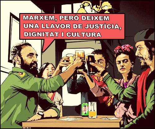 Fidel: -Marxem, però deixem una llavor de Justícia, Dignitat i Cultura...