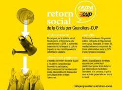 Imatge del retorn social de la Crida per Granollers-CUP