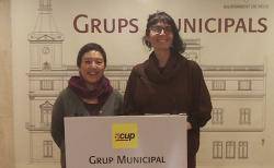 Les regidores Mariona Quadrada i Marta Llorens han presentat la proposta aquest matí en roda de premsa