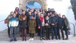 Les STEs reunides a Sitges amb motiu de les jornades sobre llengües assetjades donen suport a la vaga del 9-F