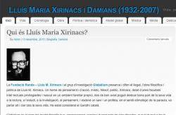 La Fundació Randa-Lluís M. Xirinacs ha creat una nova web: "Qui és Lluís Maria Xirinacs?"