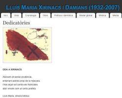 La Fundació Randa-Lluís M. Xirinacs ha creat una nova web: "Qui és Lluís Maria Xirinacs?"