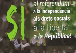 Poble Lliure impulsa la campanya "La República, a les nostres mans" pel SÍ al referèndum