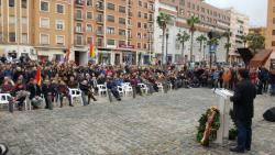 Homenatge a les víctimes del bombadeix sobre Xàtiva