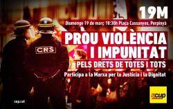 La CUP crida a manifestar-se a Perpinyà contra la violència policial i el racisme i per la justícia i la dignitat