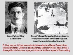 Els dos lerrouxistes morts a trets a Sevilla (1919) per Manuel Talens