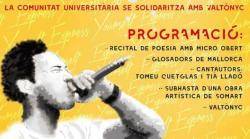 Jornada de solidaritat amb Valtonyc a la UIB