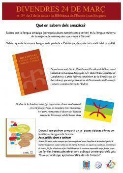 Acte a Girona per conèixer la llengua i la cultura amaziga 
