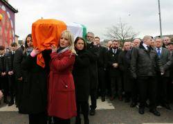 Multitudinari comiat a Martin McGuinness a Derry