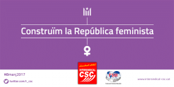 8 de març de 2017 ? Construïm la República feminista