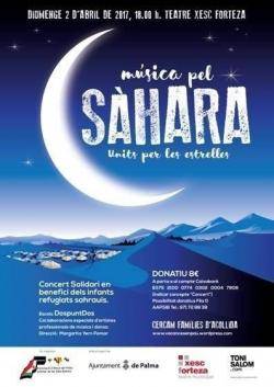 'Música pel Sàhara', concert solidari a Palma en benefici dels nins refugiats sahrauís