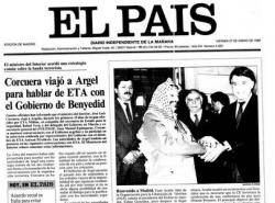 1989 ETA decideix trencar la treva fins que el govern respecti els acords d'Alger