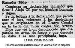 Salvador Seguí i el tiroteig mortal en un míting lerrouxista el 1907