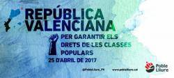 La República Valenciana per garantir els drets de les classes populars