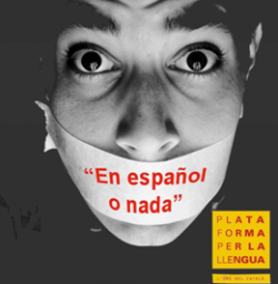 Plataforma per la Llengua demana a la Policia Nacional que deixe de discriminar el valencià