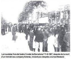 Salvador Seguí i el tiroteig mortal en un míting lerrouxista el 1907