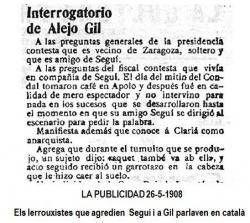 Salvador Seguí i el tiroteig mortal en un míting lerrouxista el 1907