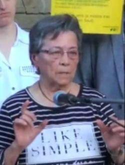 Dolores, la veïna de Cerdanyola que parla clar: "El voto no nos lo pueden quitar, Rajoy que diga lo que quiera"