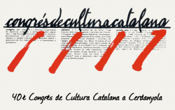 Cartell del Congrés de Cultura Catalana dels anys 70
