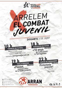 Se celebren els 10 anys de lluita juvenil a Tarragona