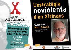 Nou acte a Cerdanyola: 'L'estratègia no-violenta d'en Xirinacs"